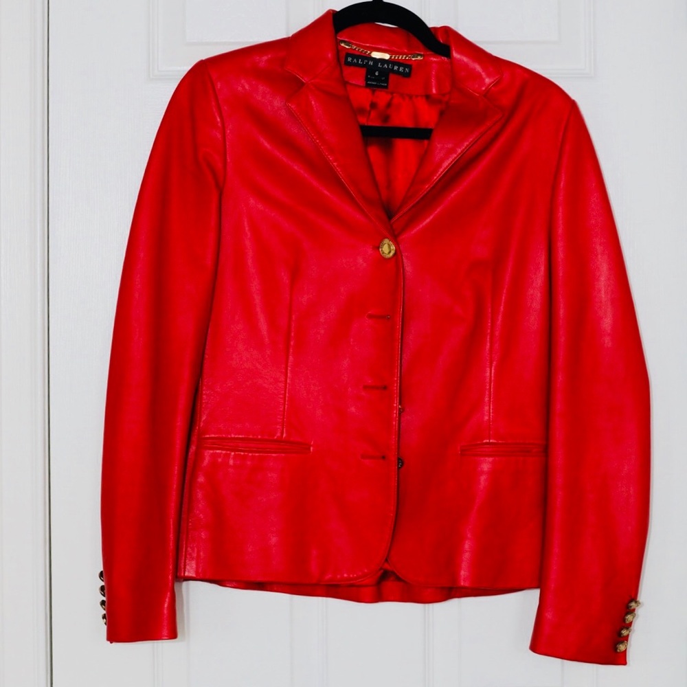 Ralph Lauren leather jacket